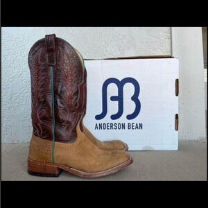Boar skin Anderson Bean boots